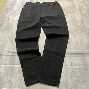 Route 66 Men's Vintage Denim Jeans Relaxed Fit, Black Size 38x34 Y2K 2000s